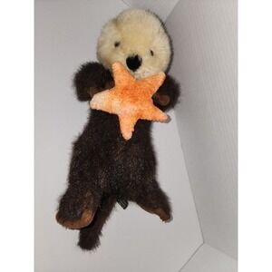 The Petting Zoo Otter with Starfish‎ Vintage Plush 1994